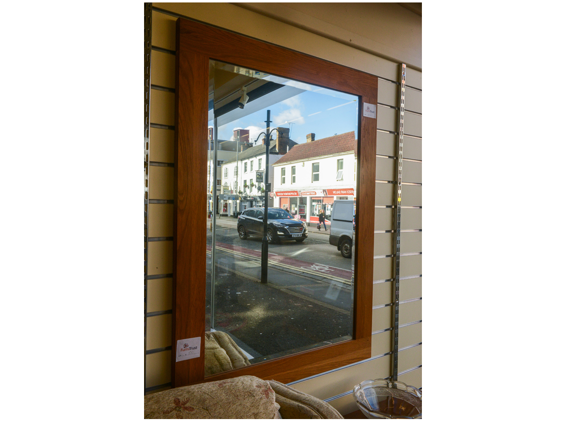 Mirror with wooden Frame