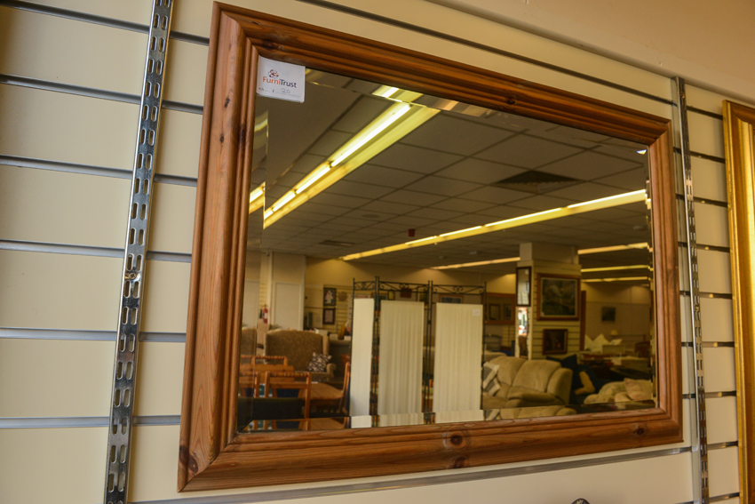 Mirror wit wooden frame