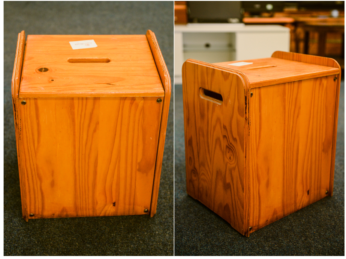 Side Table with storage