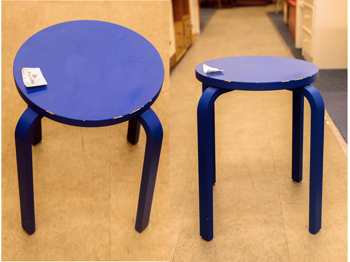 Blue Stool