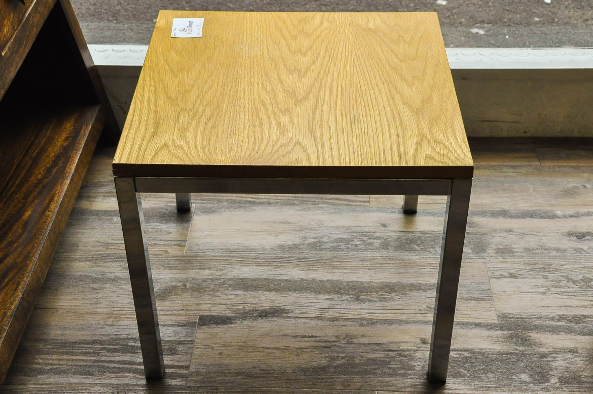 Small Coffee Table with chrome legs