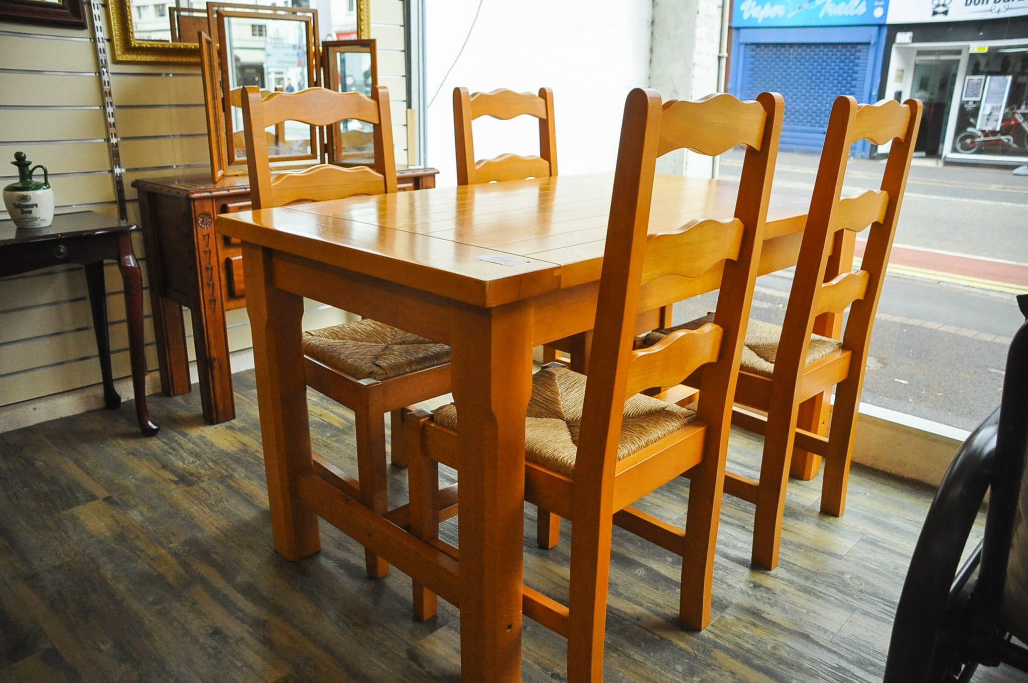 Table and chairs