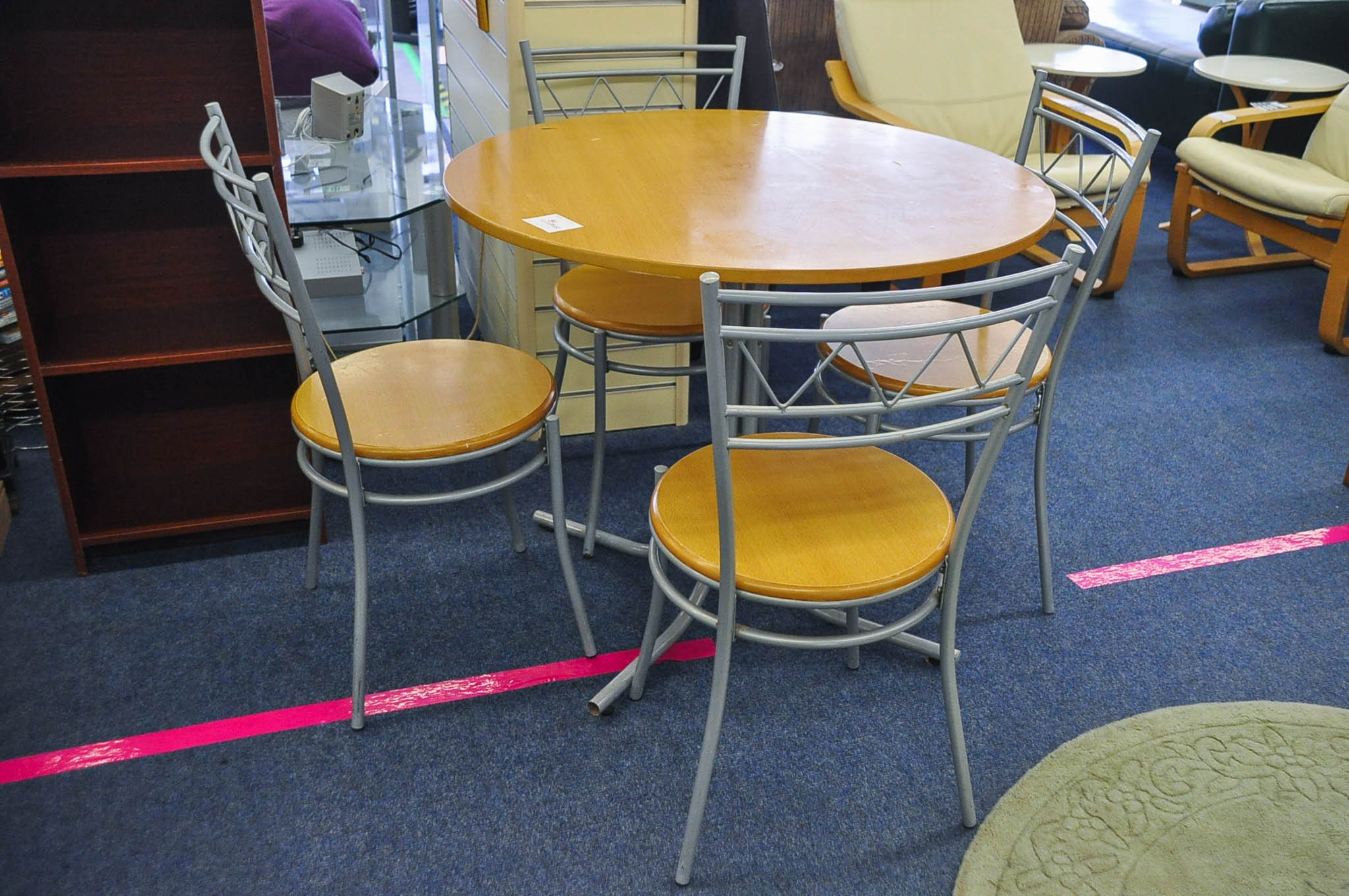 Table and chairs