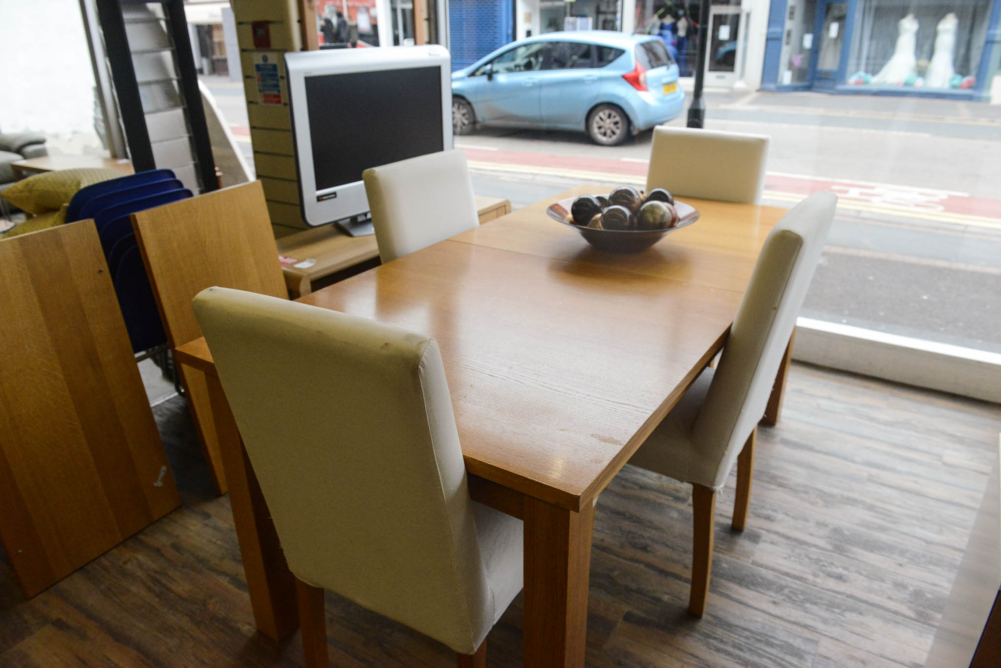 Table and chairs
