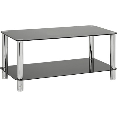 Argos 6090708 Matrix Black Glass Coffee table, brand new in box for home assembly.